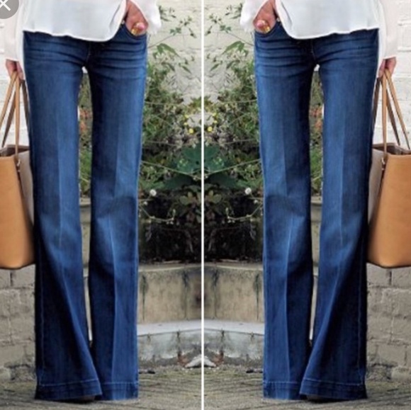 juicy couture wide leg jeans
